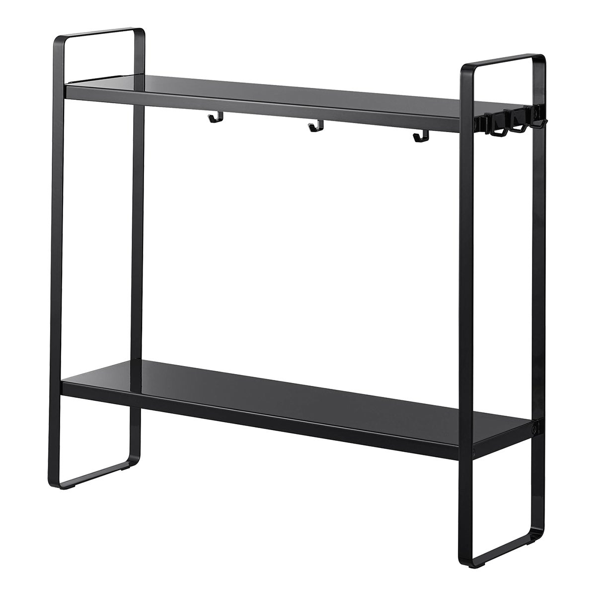 Yamazaki Home Tower Countertop Storage Rack Black
